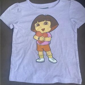 Dora the Explorer Girls Size 12 18 Months Short Sleeve T Shirt Tee Old Navy 2012